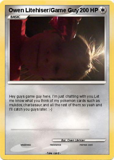 Pokemon Owen Litehiser/Game Guy
