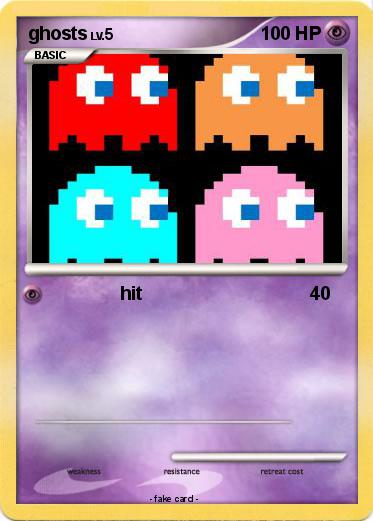 Pokemon ghosts