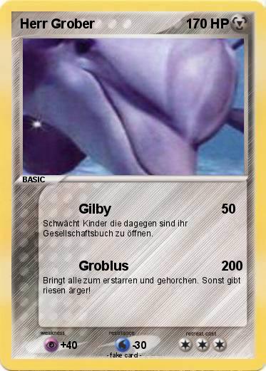 Pokemon Herr Grober