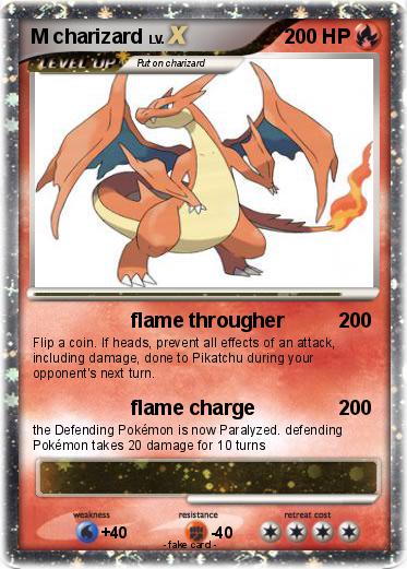 Pokemon M charizard