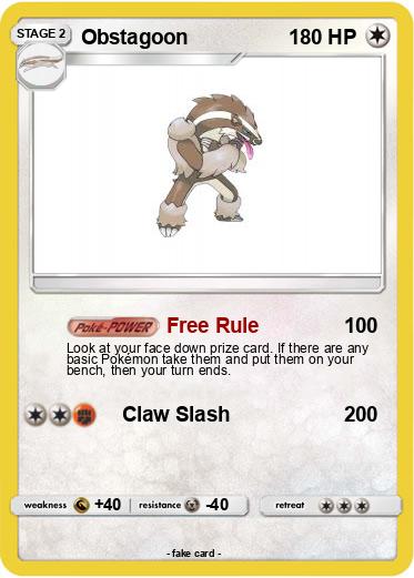 Pokemon Obstagoon