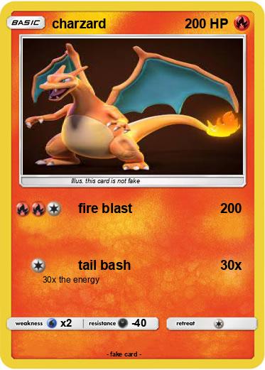 Pokemon charzard
