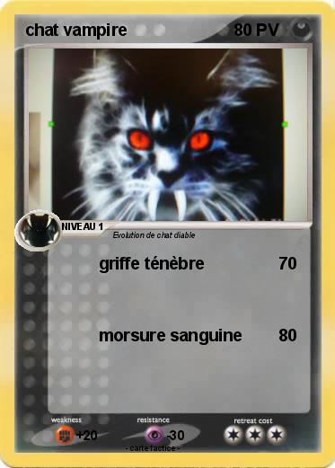 Pokemon chat vampire