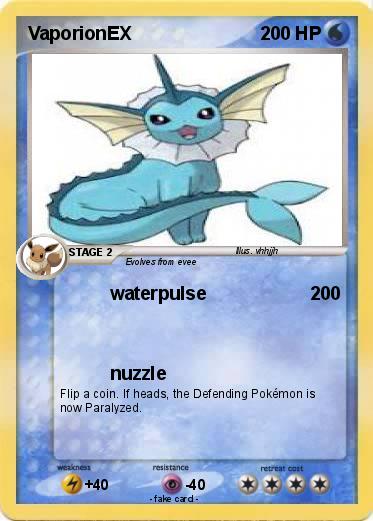 Pokemon VaporionEX