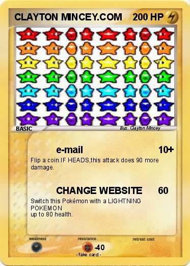 Pokemon CLAYTON MINCEY.COM