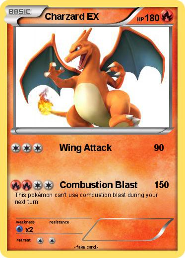 Pokemon Charzard EX