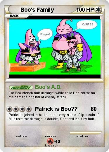 Pokemon Boo's Family