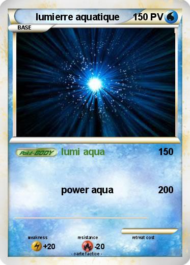 Pokemon lumierre aquatique