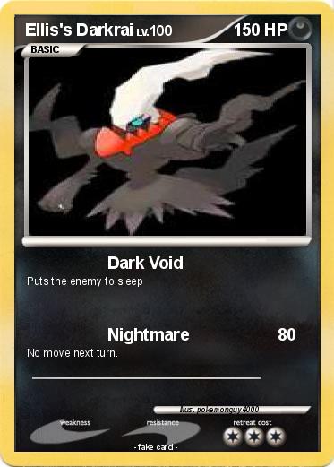 Pokemon Ellis's Darkrai