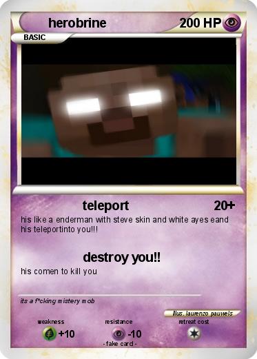 Pokemon herobrine