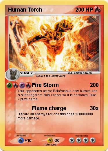 Pokemon Human Torch