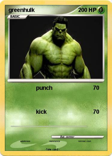 Pokemon greenhulk