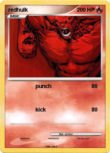 Pokemon redhulk