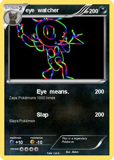 Pokemon eye  watcher