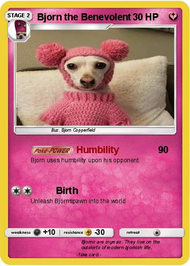 Pokemon Bjorn the Benevolent