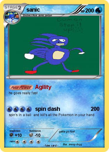 Pokemon sanic