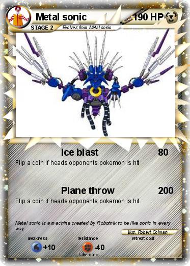 Pokemon Metal sonic