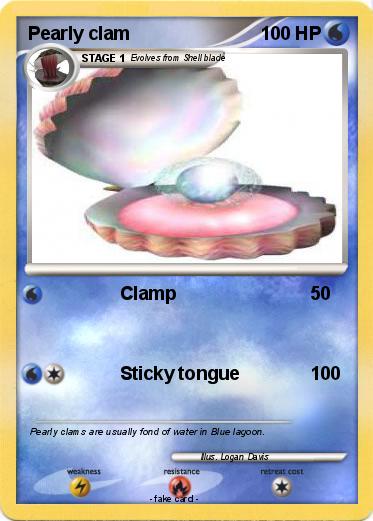 Pokemon Pearly clam