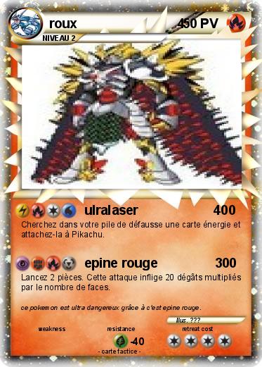 Pokemon roux                            4