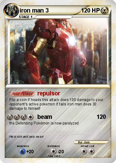 Pokemon iron man 3
