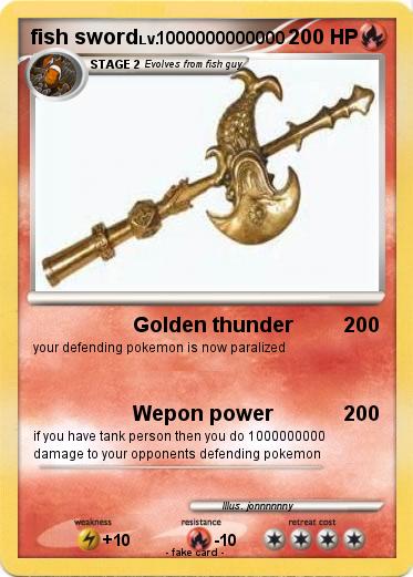 Pokemon fish sword