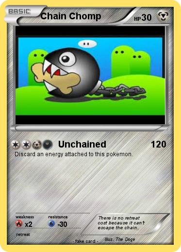 Pokemon Chain Chomp