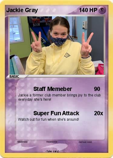 Pokemon Jackie Gray
