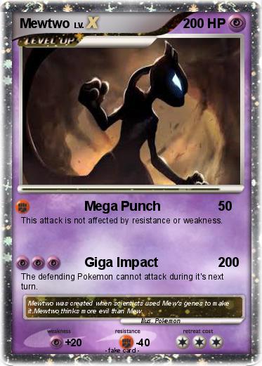 Pokemon Mewtwo