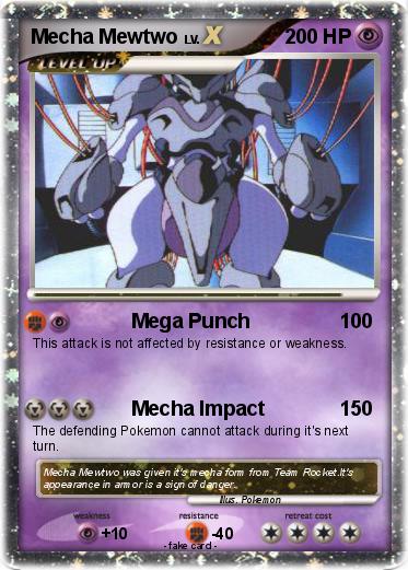 Pokemon Mecha Mewtwo