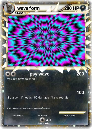 Pokemon wave form