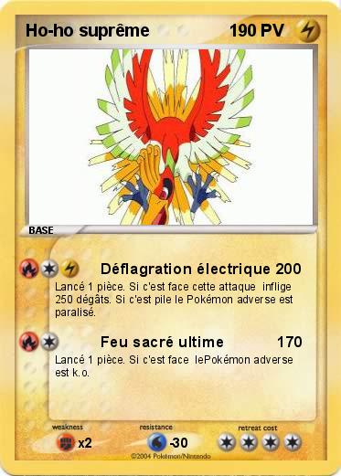 Pokemon Ho-ho suprême                 1  