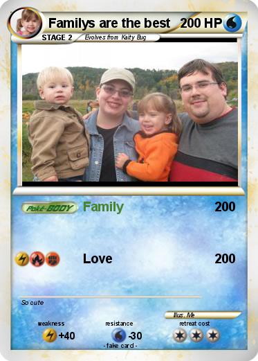 Pokemon Familys are the best
