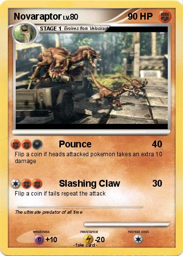 Pokemon Novaraptor