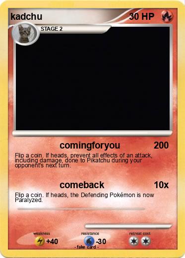 Pokemon kadchu