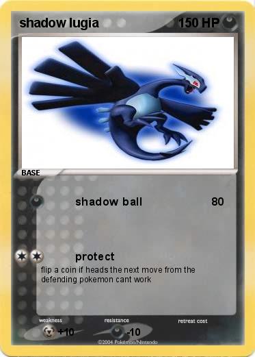 Pokemon shadow lugia