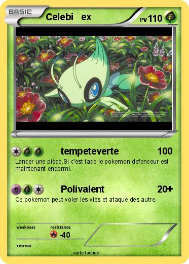 Pokemon Celebi   ex