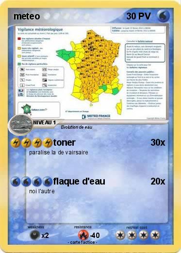 Pokemon meteo