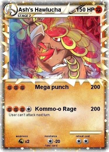 Pokemon Ash’s Hawlucha