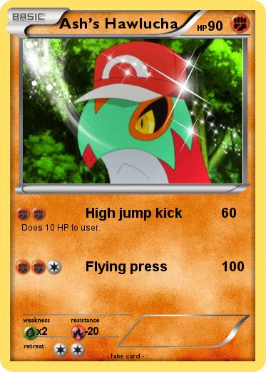Pokemon Ash’s Hawlucha