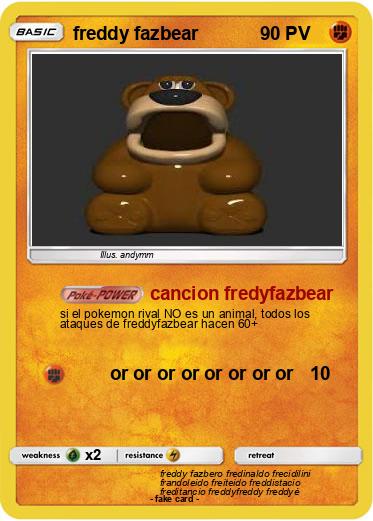 Pokemon freddy fazbear