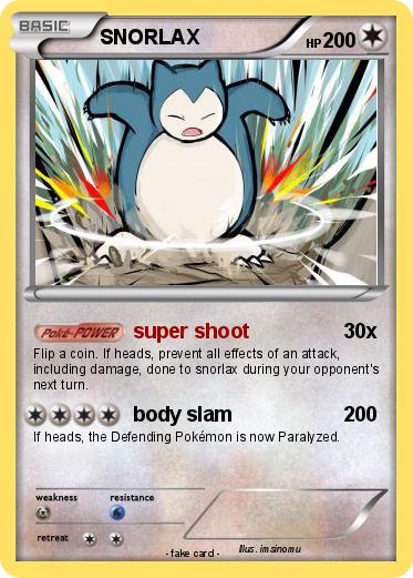 Pokemon SNORLAX