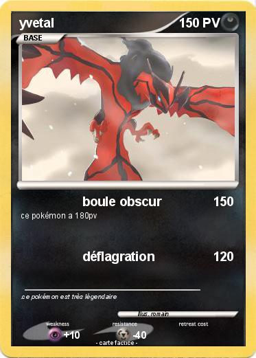 Pokemon yvetal
