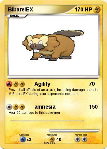 Pokemon BibarelEX