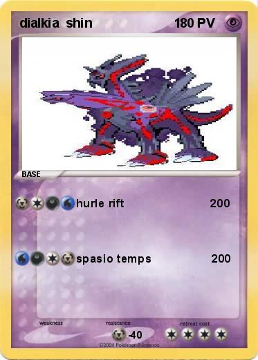 Pokemon dialkia  shin                       1