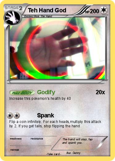 Pokemon Teh Hand God