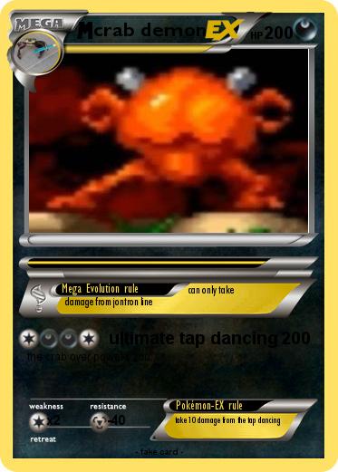 Pokemon crab demon