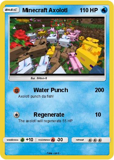 Pokemon Minecraft Axolotl