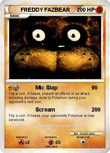 Pokemon FREDDY FAZBEAR
