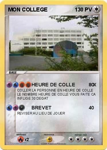 Pokemon MON COLLEGE
