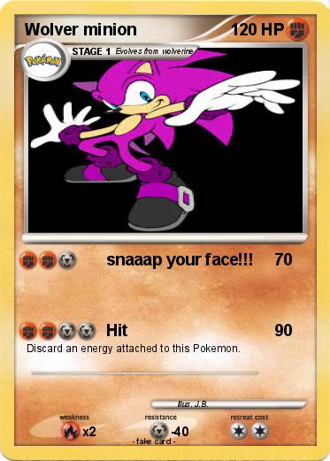 Pokemon Wolver minion